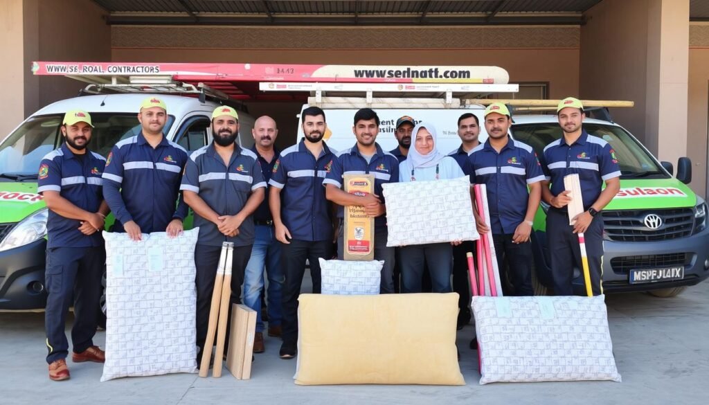 فريق مقاول عازل أسطح الأحمدي المحترف