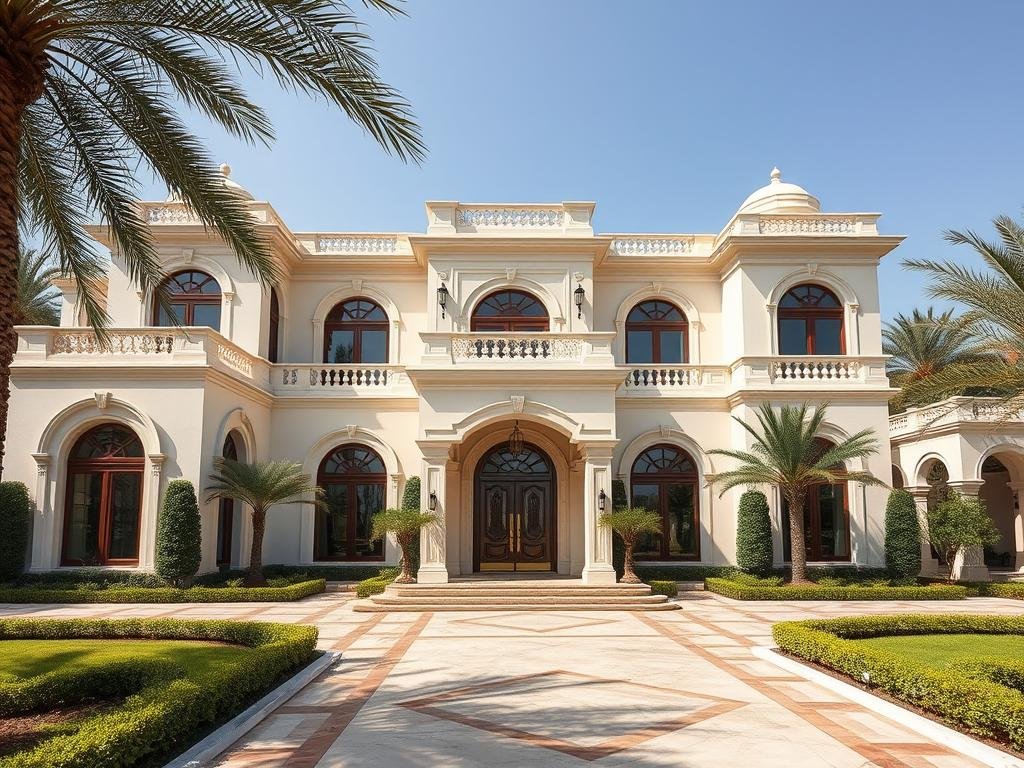 فيلا بتصميم كلاسيكي فاخر