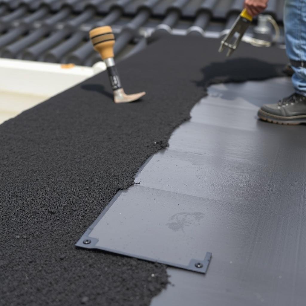 مادة البيتومين المستخدمة في عزل أسطح الشامية