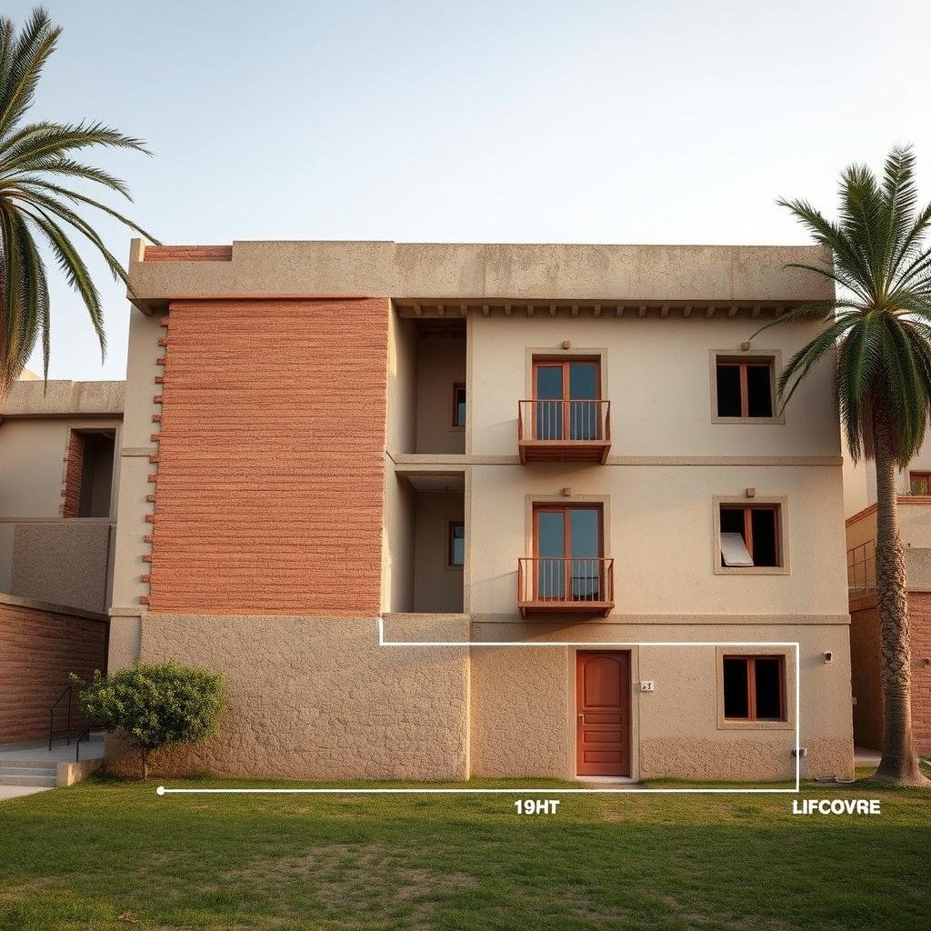 مبنى في الجابرية يتمتع بعزل جيد يحميه من التلف على مر السنين