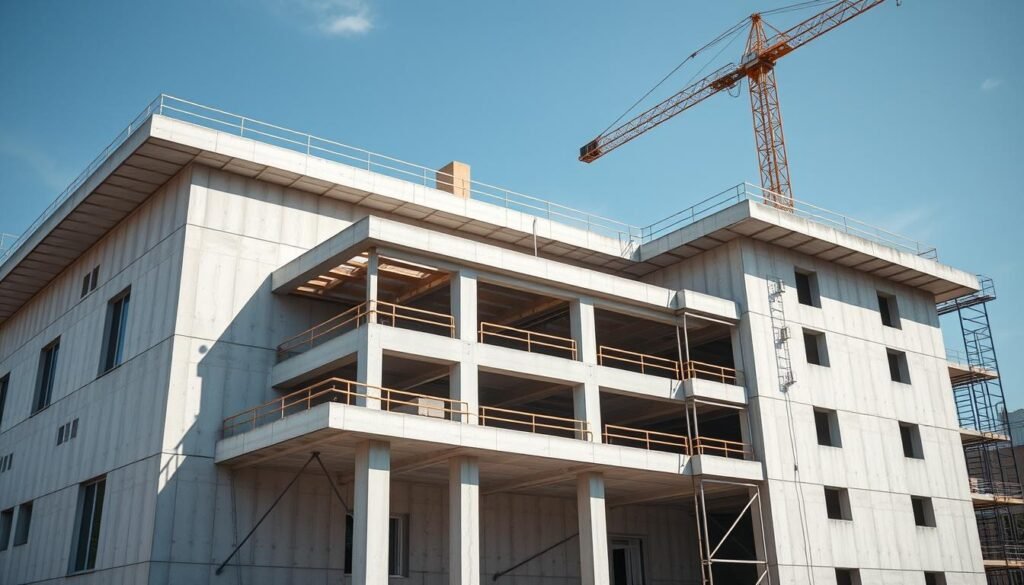 مبنى مكتمل البناء بجودة عالية نتيجة التعامل مع مقاول عظم محترف