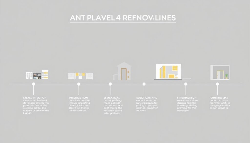 مراحل ترميم شقة في الجابرية توضح تسلسل العمل