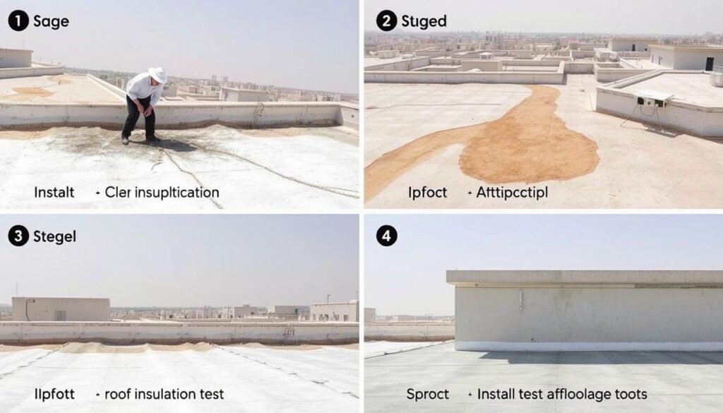 مراحل تنفيذ عازل أسطح بيان بشكل احترافي