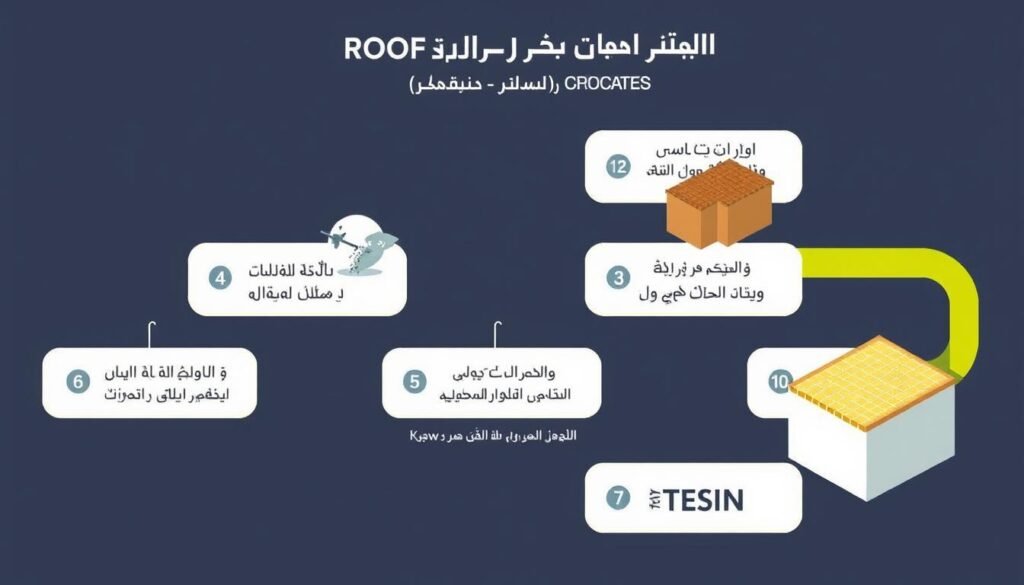 مراحل تنفيذ عزل أسطح سلوى بالتفصيل