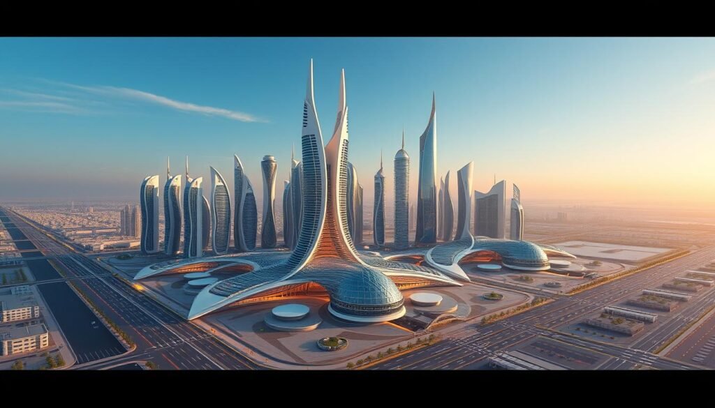 مشروع مستقبلي في المملكة العربية السعودية يعكس تطور قطاع المقاولات