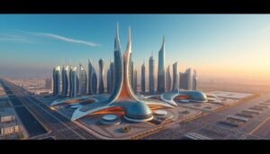 مشروع مستقبلي في المملكة العربية السعودية يعكس تطور قطاع المقاولات