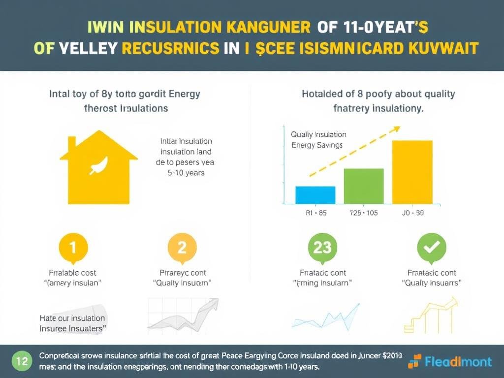 مقارنة بين تكلفة العزل وتوفير الطاقة على المدى الطويل