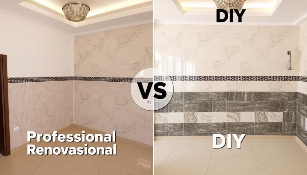 مقارنة بين نتائج الترميم الاحترافي والترميم الذاتي