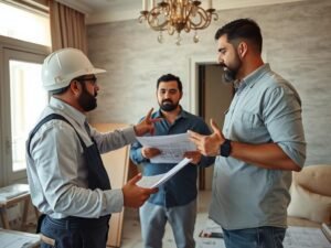 مقاول ترميم الرميثية يشرح المصطلحات الفنية للعميل أثناء تنفيذ أعمال الترميم مقاول ترميم الرميثية يشرح المصطلحات الفنية للعميل أثناء تنفيذ أعمال الترميم