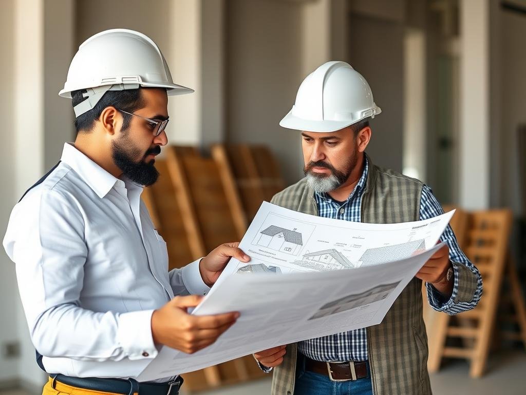 مقاول عزل أسطح الشامية يقدم استشارة لأحد العملاء