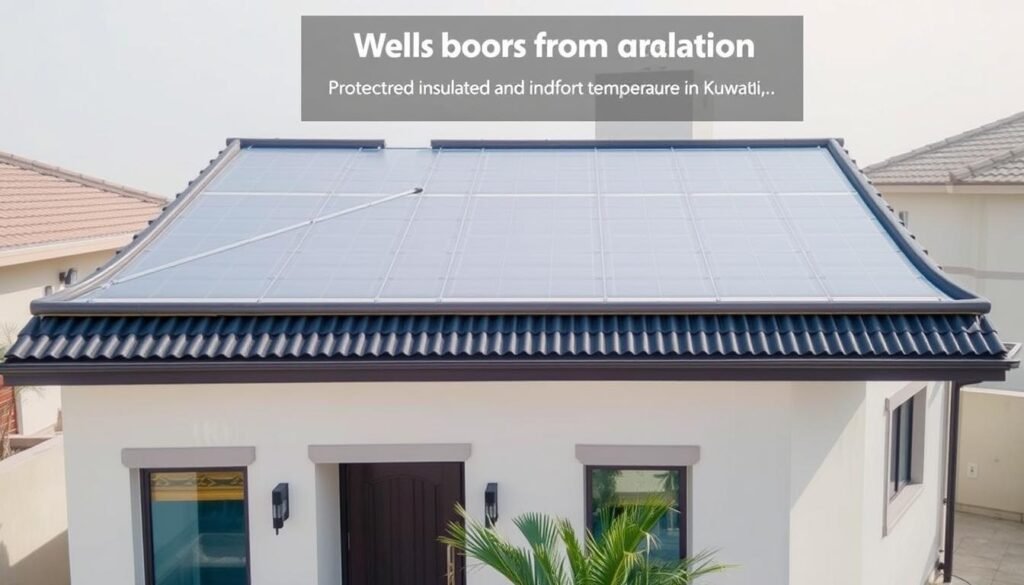 منزل محمي بعزل احترافي من مقاول عازل أسطح حولي