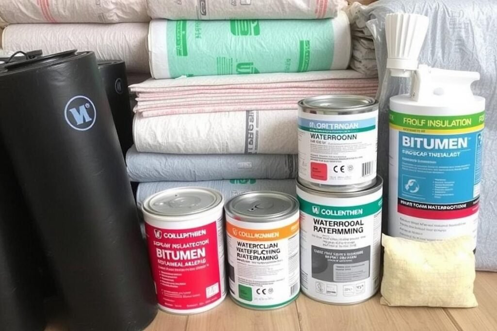 مواد العزل المائي والحراري المستخدمة من قبل مقاول عزل أسطح الرميثية