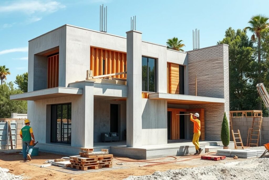 مواد بناء حديثة ومبتكرة لبناء الفلل