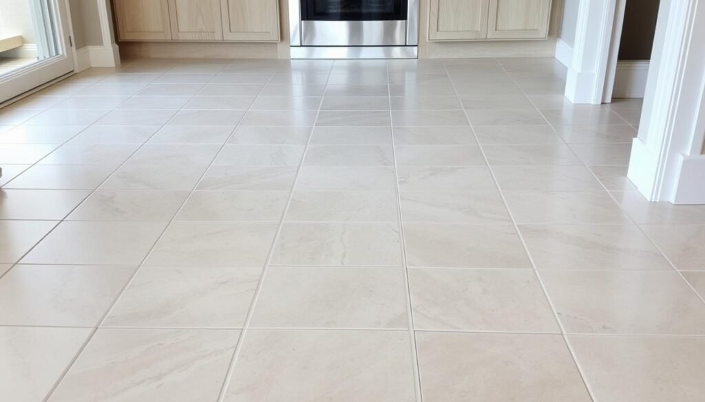 نتيجة نهائية لتركيب سيراميك احترافي