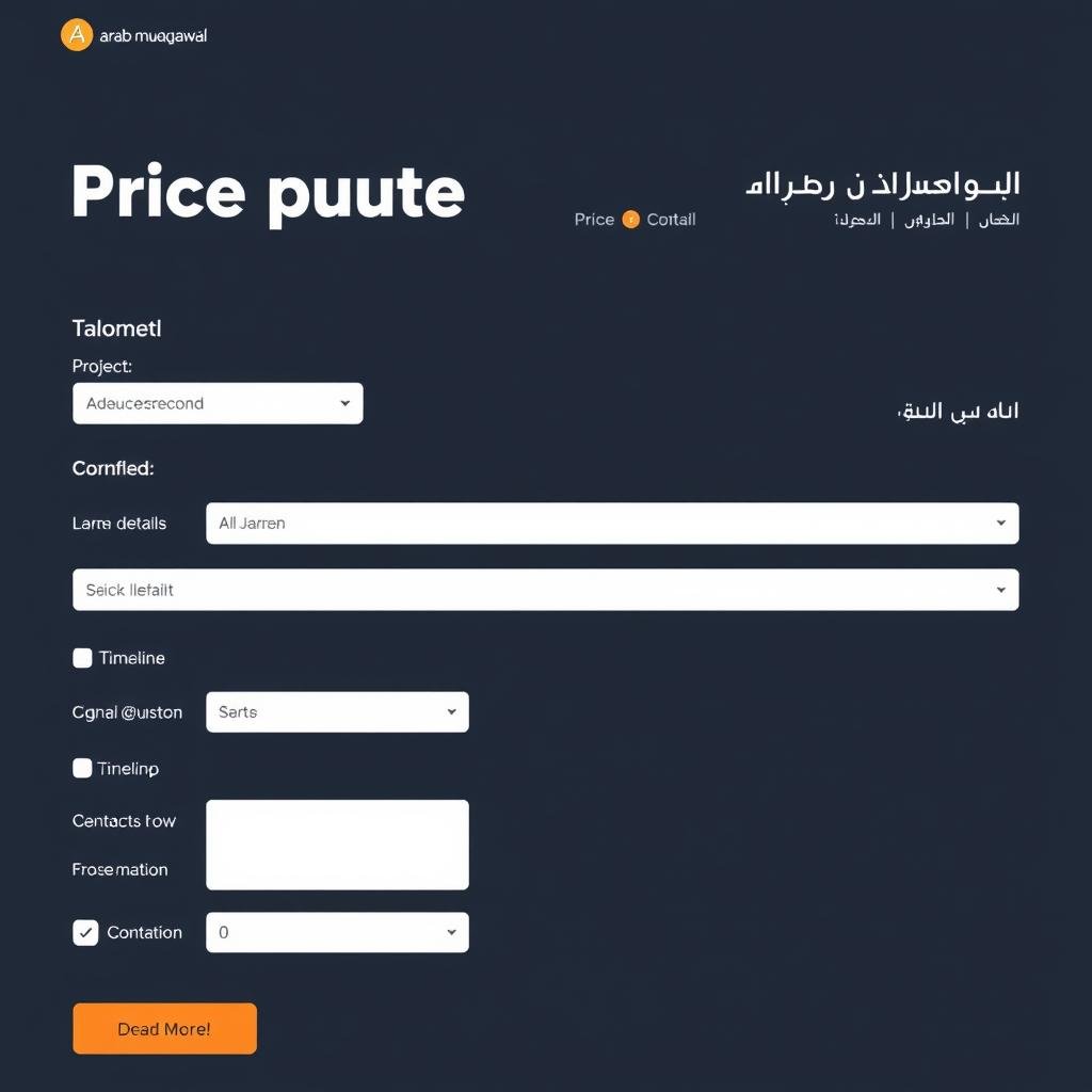 نموذج طلب عرض سعر من مقاول بناء عبر موقع arabmuqawl.com