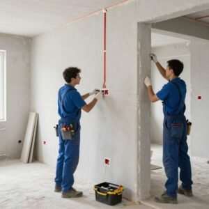 أعمال البناء والترميم الأساسية