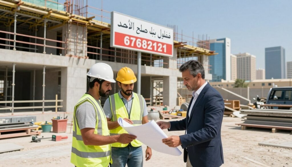 مقاول بناء صباح الأحمد