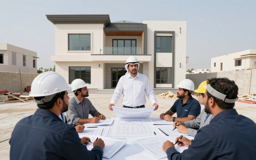 شركة مقاولات بناء تنسق مراحل مشروع سكني شركة مقاولات بناء تنسق مراحل مشروع سكني