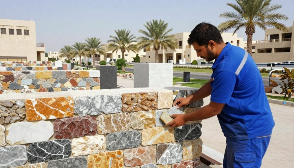 معلم تركيب حجر الكويت